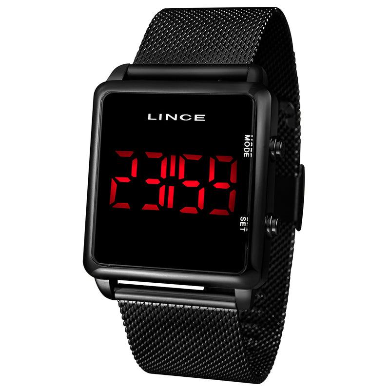 RELOGIO LINCE LED FEMININO CLASSICO MDN4596L