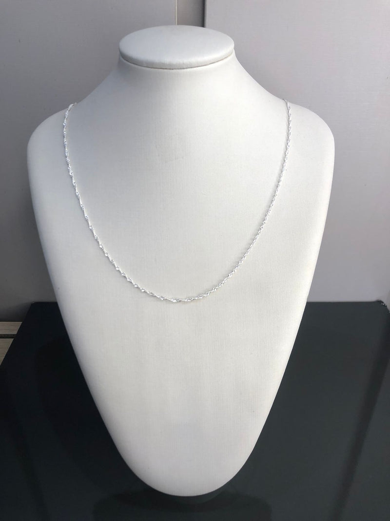 colar em prata feminino
