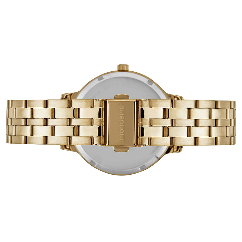 Relógio Mondaine Feminino Minimalista Dourado 32479LPMVDE1